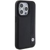 BMW BMHCP15X22RBDK iPhone 15 Pro Max 6.1 czarny/black hardcase Leather Blue Dots